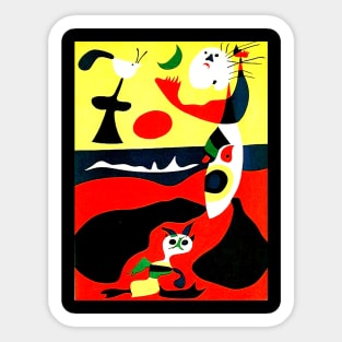 Joan Miro Sticker